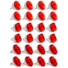 Sarkanie gredzeni, 3 veidi