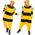 Plīša bites kombinezons (S/M)