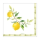 16 salvetes cm.33x33 dizains "Citrona koks"