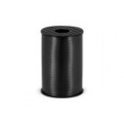 Plastmasas lente dāvanām un baloniem, melna, 5 mm x 225 m — svētku dekorēšanai, galda noformēšanai un ballītēm