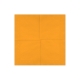 Papīra salvetes, gaiši oranžas, 33 x 33 cm., 20 gab. — svētku dekorēšanai, galda noformēšanai un ballītēm