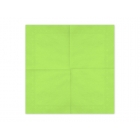 Papīra salvetes, gaiši zaļas, 33 x 33 cm., 20 gab. — svētku dekorēšanai, galda noformēšanai un ballītēm