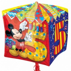  Cubez Mickey Mouse Супер фигура   Шар из фольги 