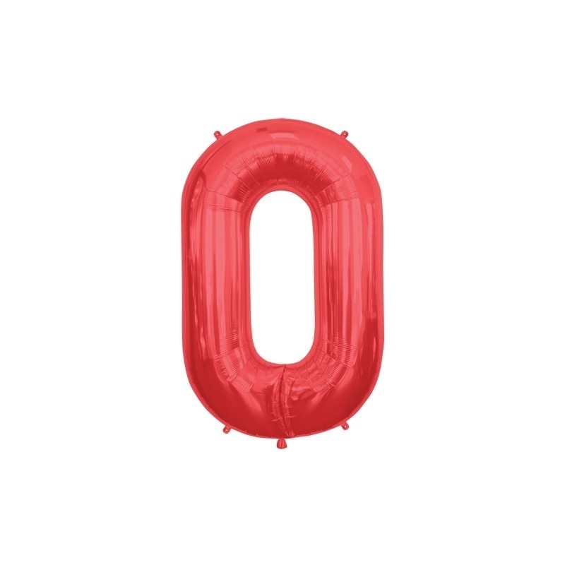 Шар буква "O", 87cм, фигура из фольги заполняется гелием