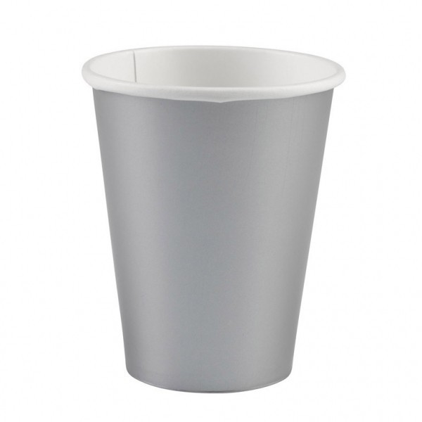 Стаканы  "СЕРЕБРО"  8 шт  Объем 266 ml
