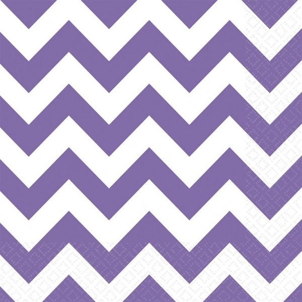Salvetes ZigZag purpurs 33 x 33 cm 20.gab.