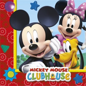 Бумажные салфетки двухслойные 20 шт.. DISNEY PLAYFUL MICKEY
