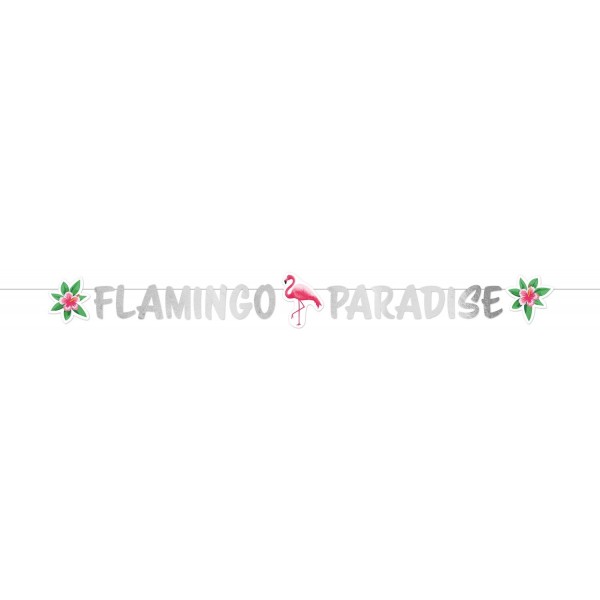 Burtu virteme "Flamingo Paradise" 135cm