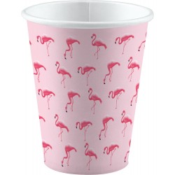 Glāzītes "Flamingo Paradise"  250 ml., 8 gab.