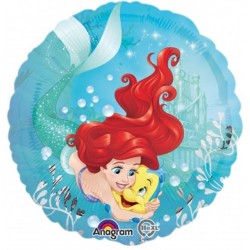 Круглый шарик из фольги «Ariel Dream Big»,  размер, 43 см., наполняется гелием