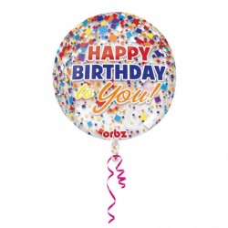 Happy Birthday You!  Супер фигура   Шар из фольги 38 x 40 cm 
