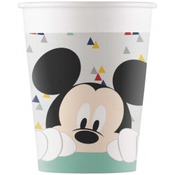 Papīra glāzes 8.gab MICKEY MOUSE