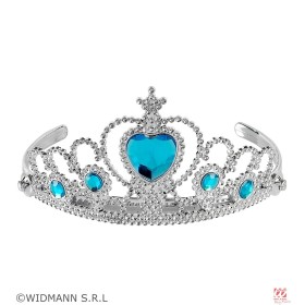 Sudraba TIARA ar  tirkīzzilajiem dargakmeņiem 