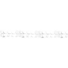 Papīra virtene, balta, 17cm x 3,60m  