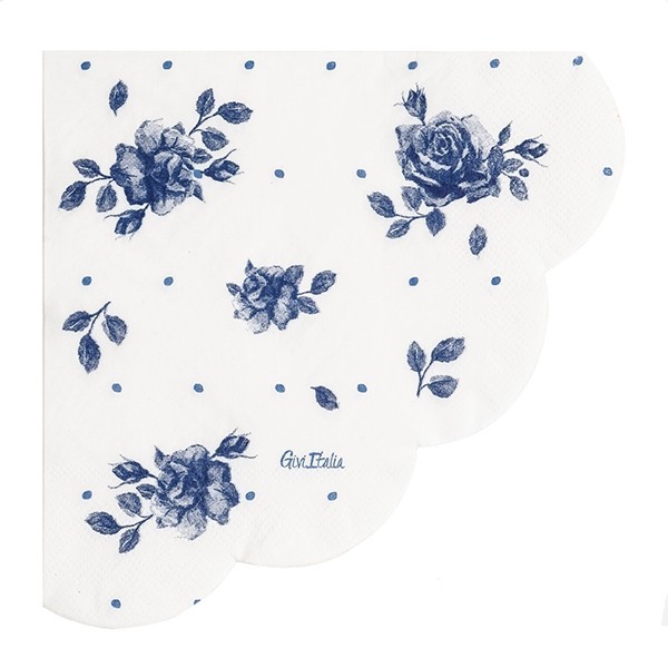 8 PLATES CM 18 BABY CHIC LIGHT BLUE