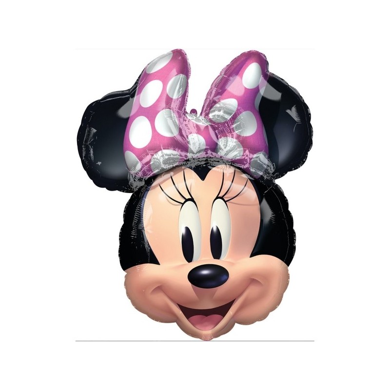 SuperShape Minnie Mouse Forever Foil Balloon P38 packaged 53cm x 66cm