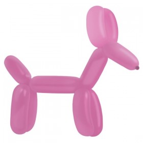 100 Latex Balloons Decorator Modelling Fashion E260 Hot Pink 114 cm / 45