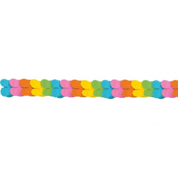 Garland Multicolour Paper 365 cm