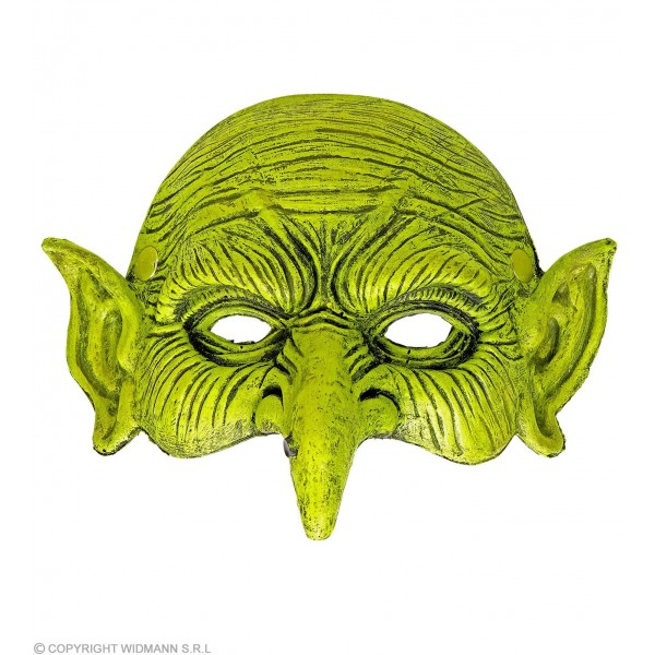 CHINLESS WITCH FOAM LATEX MASK