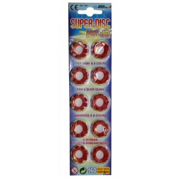 Pistongas 8 šāvienu pistolēm, 20 x 8 gab.  