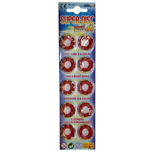 Pistongas 8 šāvienu pistolēm, 20 x 8 gab.  