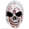 BLOODY SKULL HALF FACE FOAM LATEXMASK 