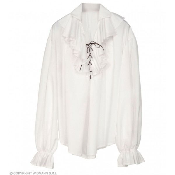 WHITE PIRATE / RENAISSANCE SHIRT (XL)
 