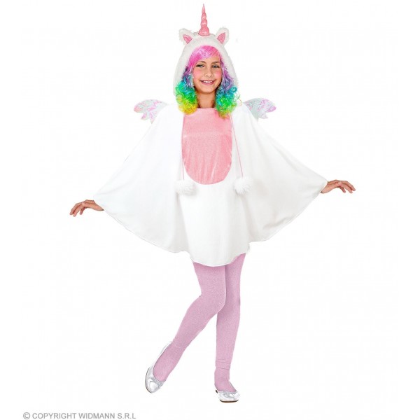 UNICORN (hooded poncho) (One Size Fits Most Children)
 