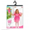 PINK FLOWER FAIRY (dress, wings) (104 cm / 2-3 Years)
 