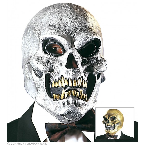 SKULL MASK gold & silver ass.
 