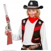 COWBOY - black (vest) (128 cm / 5-7 Years)
 