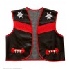 COWBOY - black (vest) (128 cm / 5-7 Years)
 