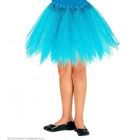 TUTU svārki. 30 cm, azūra, ar vizuļiem 