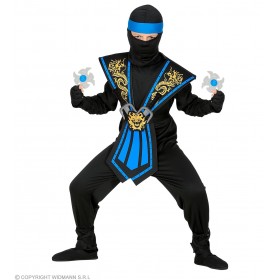 “KOMBAT NINJA AR IEROČIEM” – puišu kostīms (kombinezons, priekšauts, josta, roku un kāju saites, galvas maska un  lakats, cimdi)