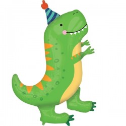 Folija balons “Dinozauru Party”, 66 cm x 86 cm, liela fugūra P35 