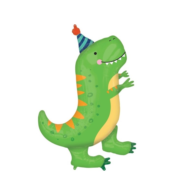 Folija balons “Dinozauru Party”, 66 cm x 86 cm, liela fugūra P35 