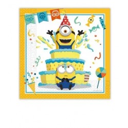 Salvetes "Minions Movie", 33 x 33 cm, 20 gab 