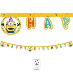 Burtu virtene "Minions Movie - Happy Birthay" 2m. 