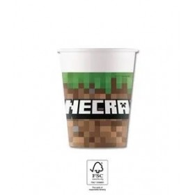 Glāzītes 'Minecraft' 200 ml, 8 gab.