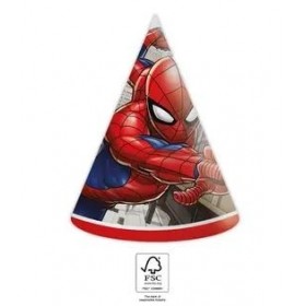 Шапочки 'Spiderman' 11x16 см, 6 шт.