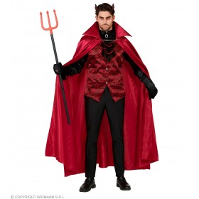 "DEVIL" (shirt with vest & jabot with medallion, cape, gloves)