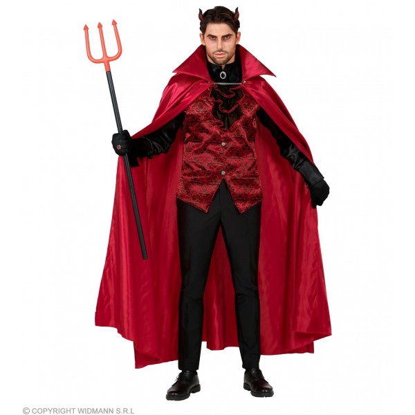 "DEVIL" (shirt with vest & jabot with medallion, cape, gloves)