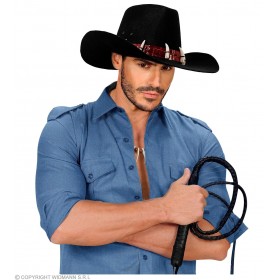 felt "BLACK DANDY HAT"