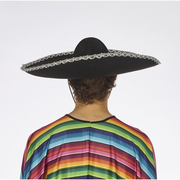 Filca sombrero cepure, melna 