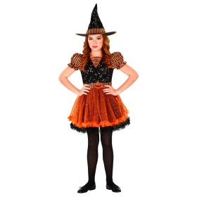 Костюм ведьмы для детей (платье и шляпа) 104 - 140 см 