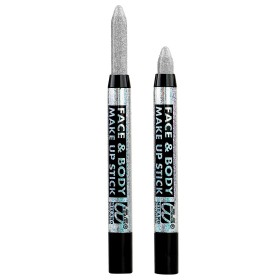 Spīdīgie kosmētikas zīmuļi 3,5 ml sudraba krāsa 