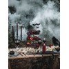 Украшения для торта «Летучая мышь» на Хэллоуин, черные, 3,6-4,7 см 6 шт. 