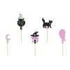Украшения для торта на Хэллоуин, 14 cm, 6 pc 