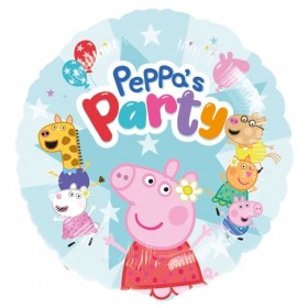 Шар из фольги Peppa Party, размер 43 см 