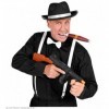 Gangsteru (mafijas) komplekts – cepure, bikšturi, tauriņš, cigārs